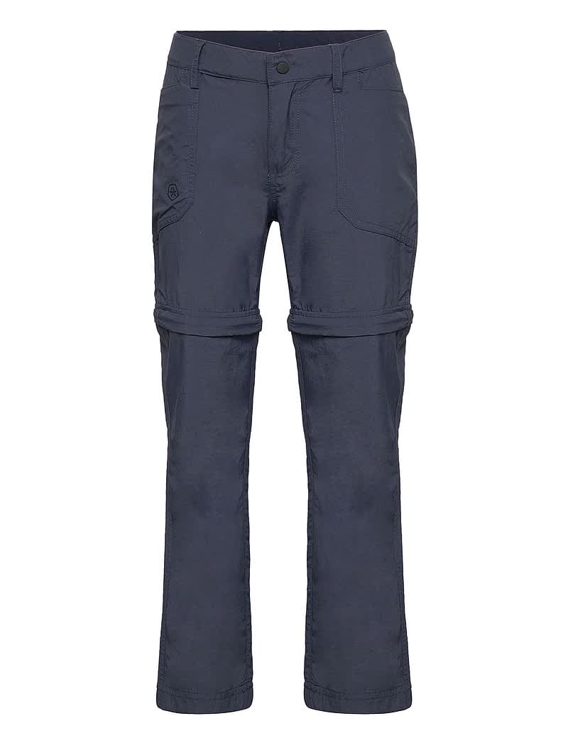 Color Kids Pants W. Zip Off (Total Eclipse)