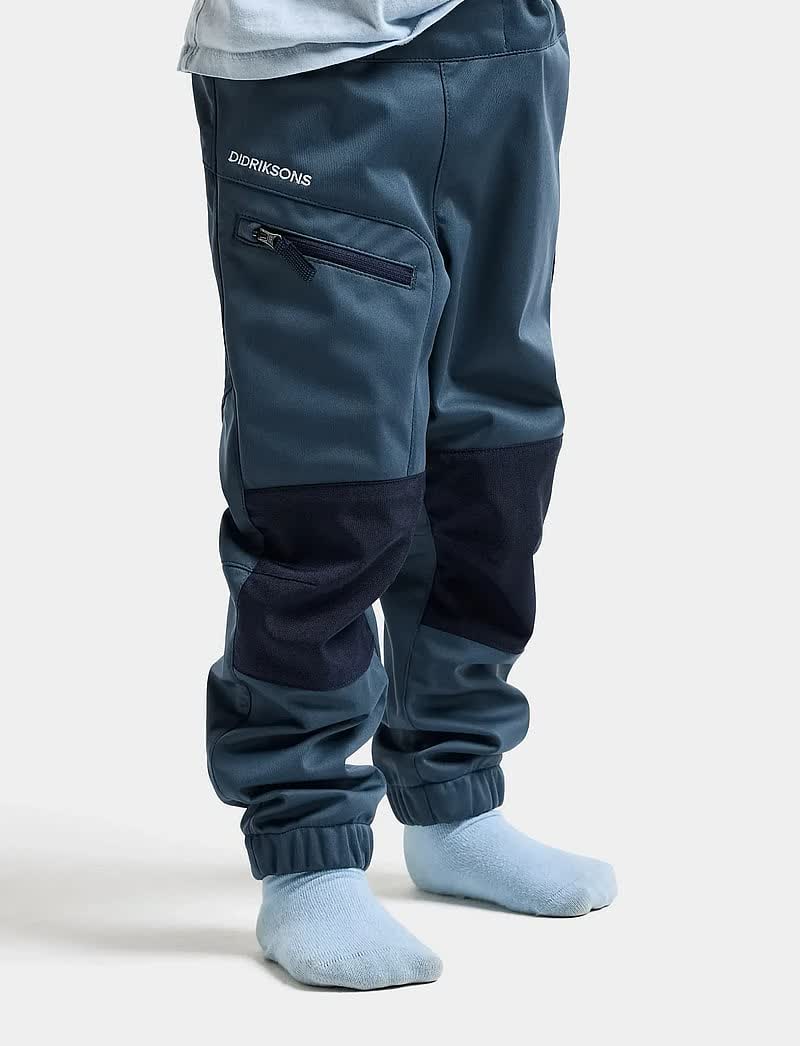 Didriksons Moen Kids' Pants (Mountain Blue)